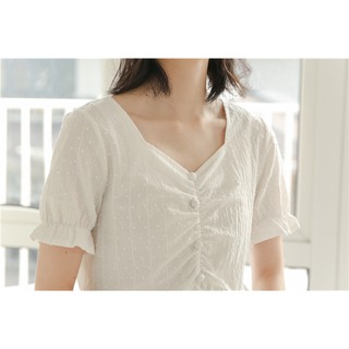 Áo Sơ Mi Trắng Hàn Quốc 292