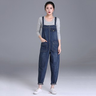 Quần yếm jean nữ size S-6XL