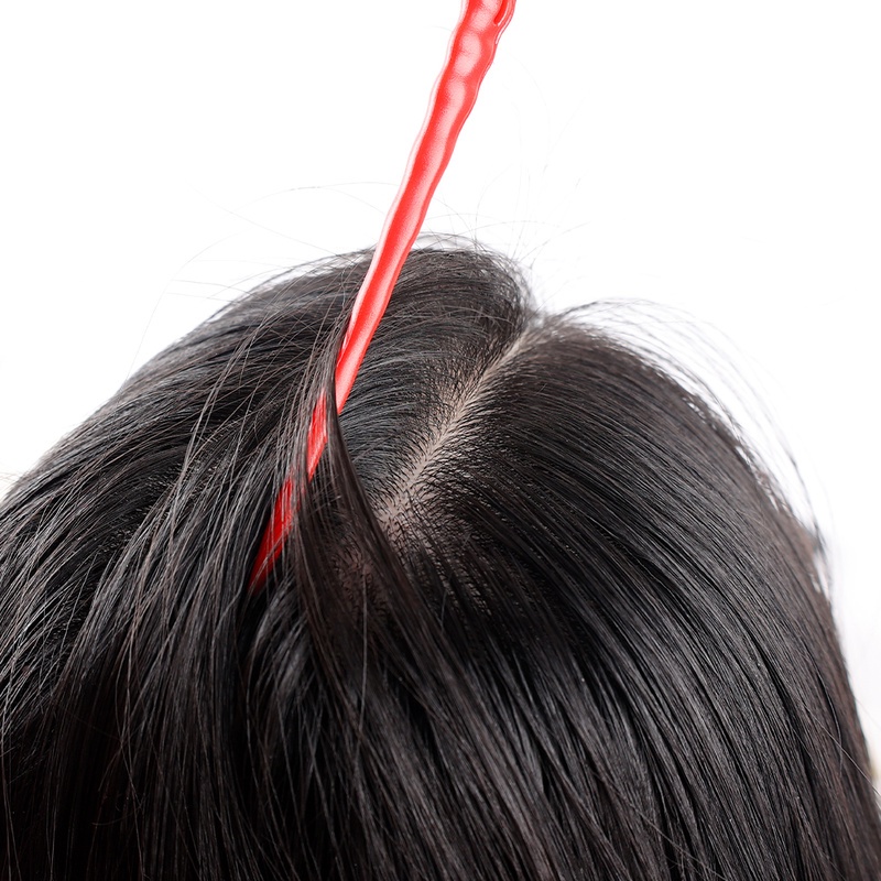 1 Lược Chải Tóc 3 Hàng Răng Nhỏ Gọn Chống Tĩnh Điện Dùng Trong Salon Làm Tóc