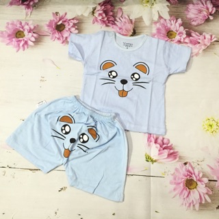 Bộ đồ cộc tay hình thú - combo 5 chiếc