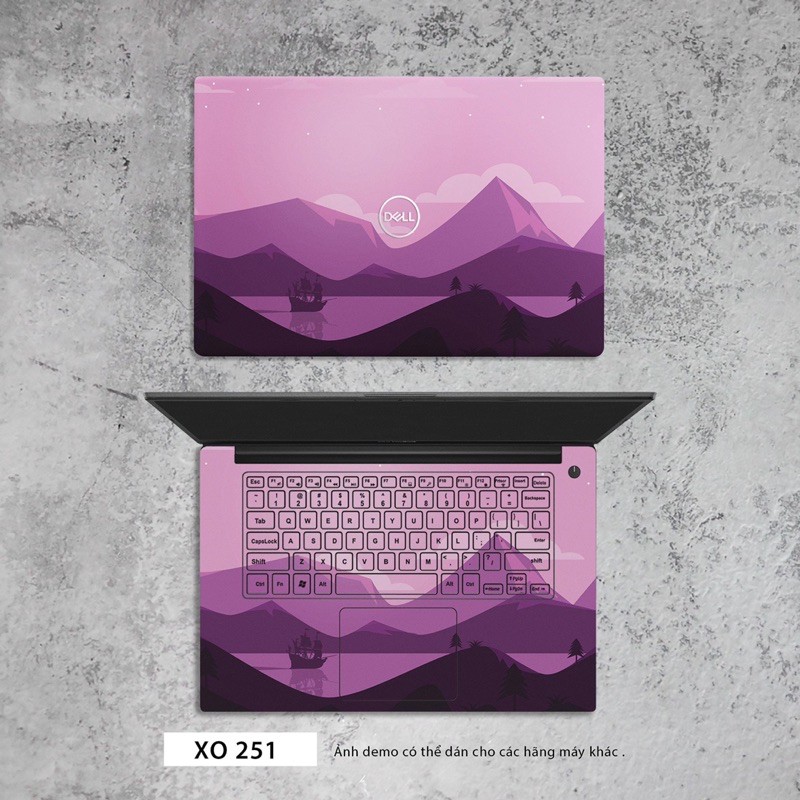 Decal Skin Laptop - Mẫu Dán Chủ đề Thiên Nhiên - Từ 1 đến 4 mặt cho laptop