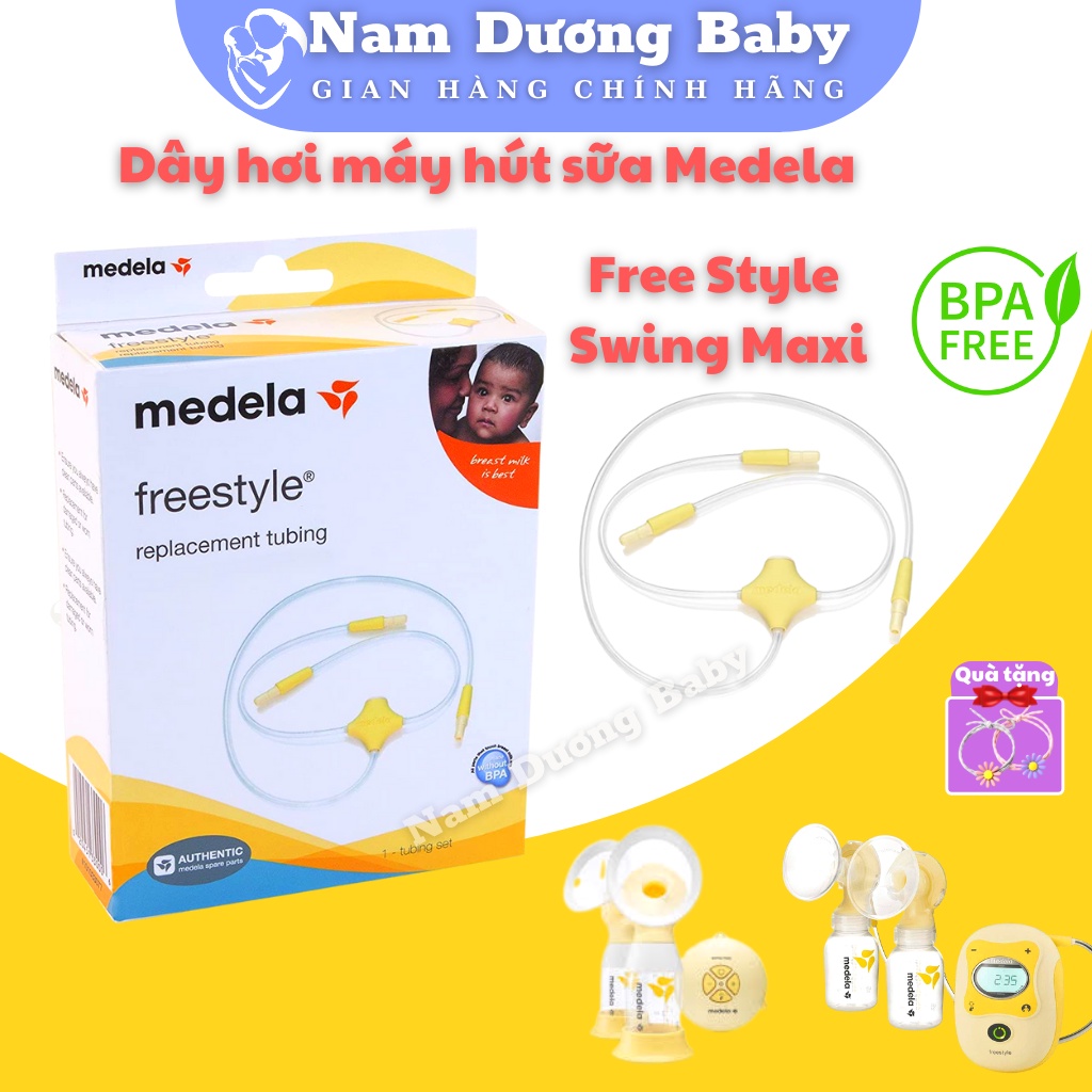 Phụ kiện máy hút sữa | Dây hút /dẫn hơi cho máy hút sữa freestyle/ swing maxi [hàng new nguyên tem hộp]