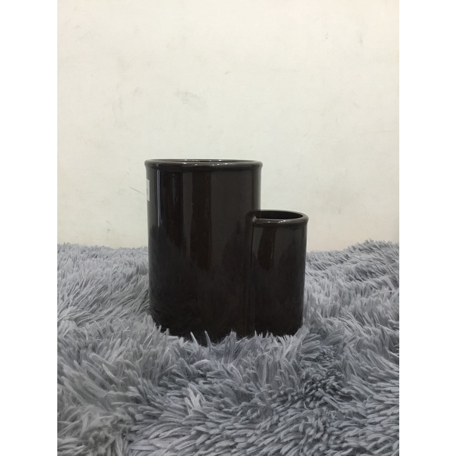 HỦ ĐỰNG ĐỦA 17 CM - GỐM SỨ CƯỜNG PHÁT