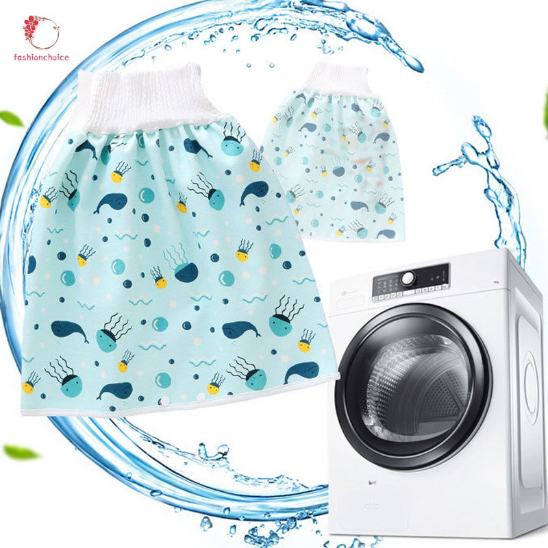 Chân váy ngắn chống thấm nước 2 trong 1 xinh xắn cho bé gái
