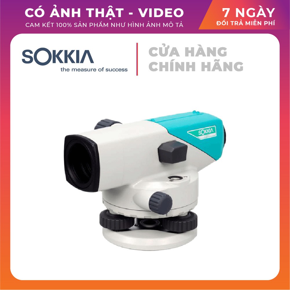 ⚡ Máy thủy bình Sokkia B40 ⚡ Giá tốt nhất - Chân mia Ship riêng | Chất lượng quốc tế - Trường tồn cùng thời gian