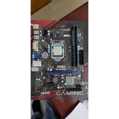 Main H81+ CPU E3 1220v3 + Ram 8g + Tặng FAN BOX