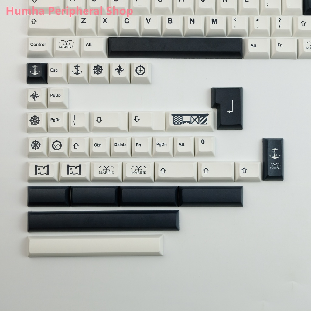 Bàn Phím Cơ Humha Seafarer 142 Phím Chất Liệu PBT Nhuộm Màu KCA profile Cá Tính