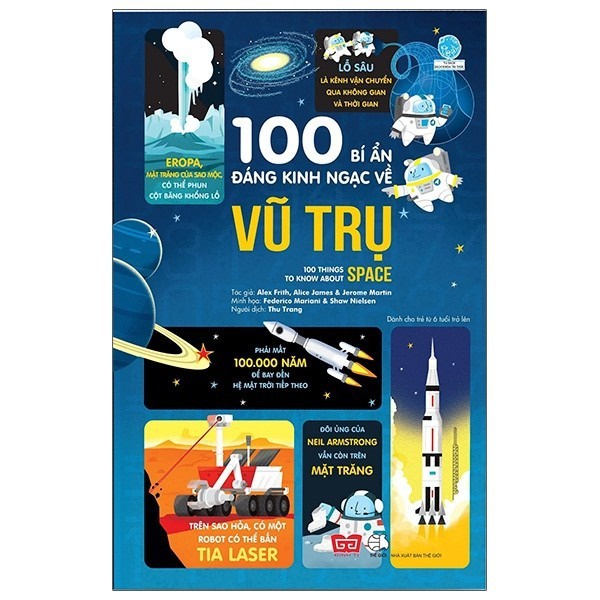 SÁCH - 100 things to know about space - 100 bí ẩn kinh ngạc về vũ trụ