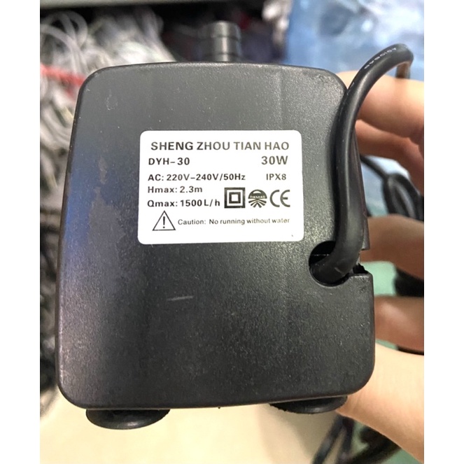 Bơm hơi nước 4w 8w 11w 13w 16w 18w 20w 25w 30w