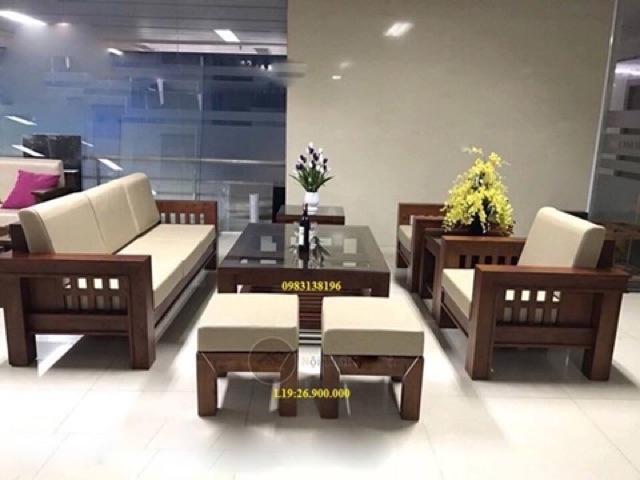 Sofa gỗ cao cấp