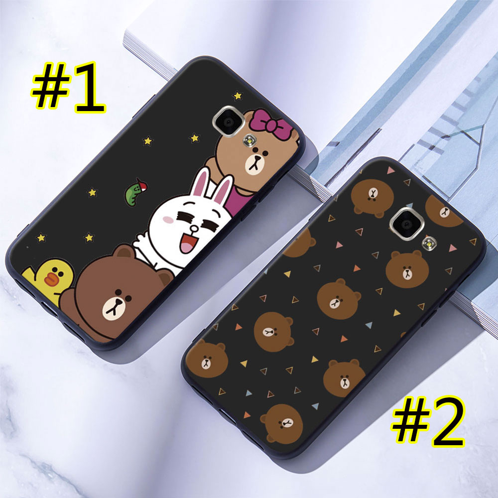 Ốp Điện Thoại Mềm Họa Tiết Gấu Nâu 3 Cho Samsung Galaxy A5 A7 2015 2016 2017 | BigBuy360 - bigbuy360.vn