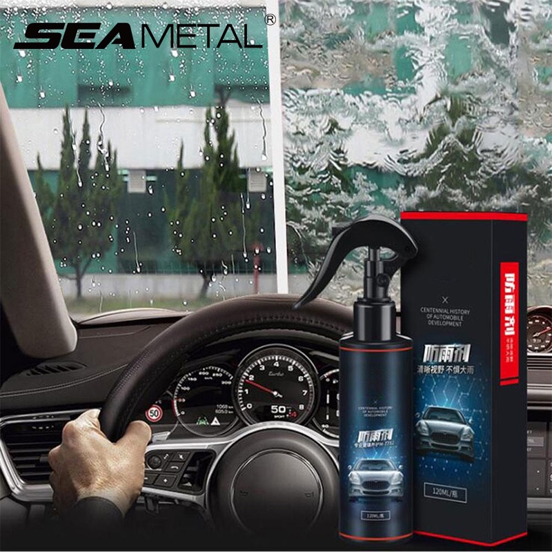 Xịt bảo dưỡng xe hơi SEAMETAL 120ml chống mưa/chống sương mù/làm sáng lốp cao cấp