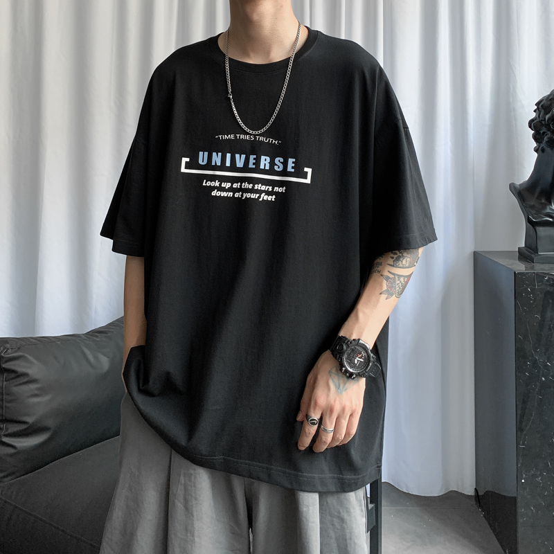 Áo thun tay ngắn phong cách Hàn Quốc thời trang nam | BigBuy360 - bigbuy360.vn