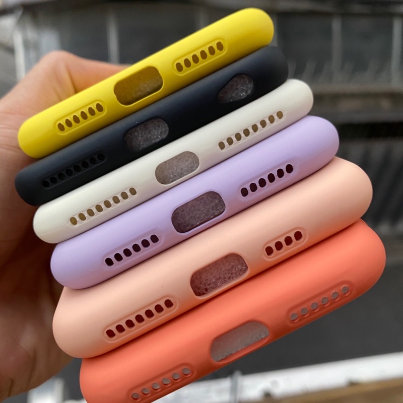 ốp lưng chống bẩn dẻo full viền bảo vệ camera có lớp lót nhung