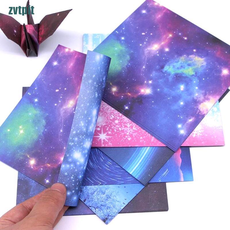 Bộ 60 / 65 giấy gấp origami hai mặt họa tiết hoa và ngôi sao