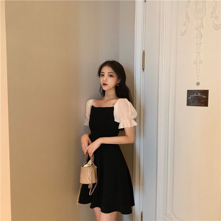 Đầm Nữ Trễ Vai Tay Phồng Thời Trang Quyến Rũ | BigBuy360 - bigbuy360.vn