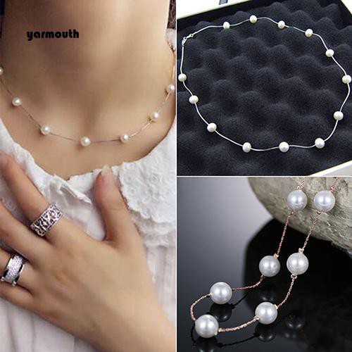 Vòng đeo sát cổ đính ngọc giả thời trang cá tính cho nữ