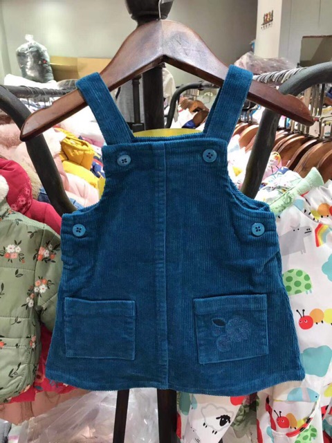 Yếm nhung bé gái Gemo dunnes Xuất dư