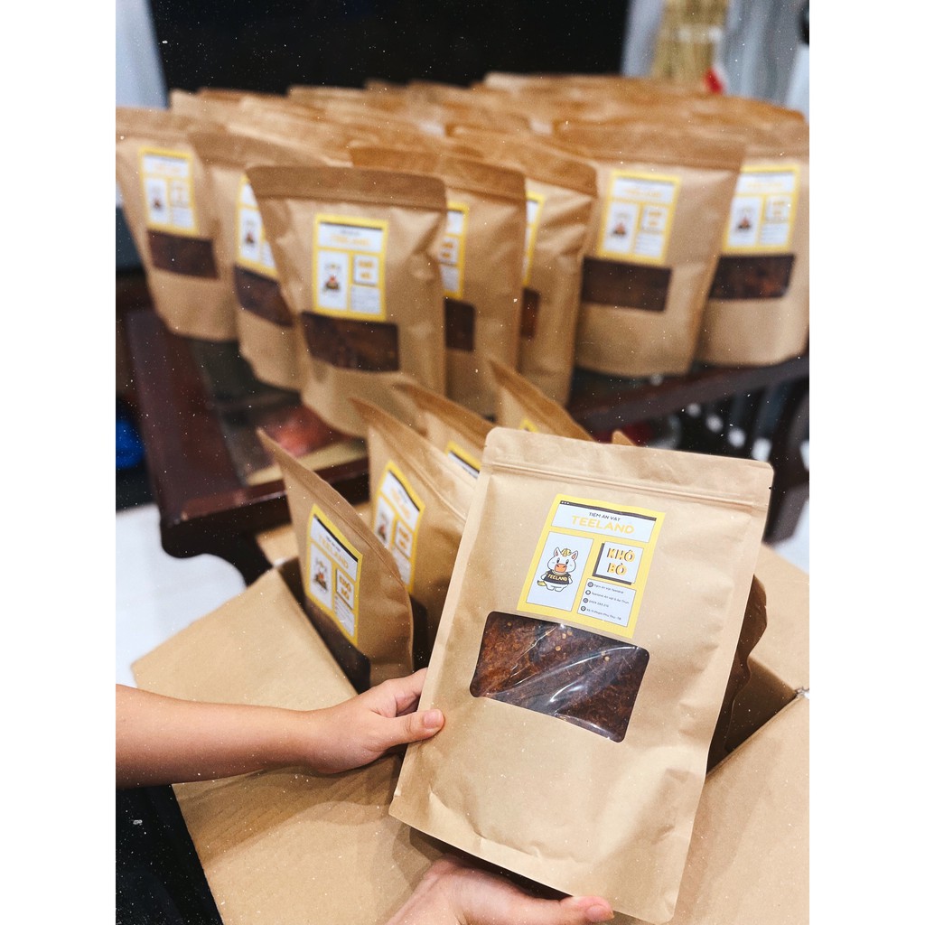 Khô Bò Homemade Miếng Mềm - Thơm ngon hợp vệ sinh - 100% bò - Bịch 500gr | BigBuy360 - bigbuy360.vn