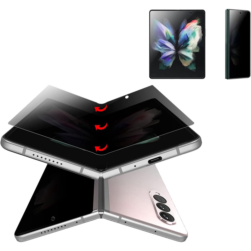 Phim Hydrogel Mềm Dán Màn Hình Chống Nhìn Trộm Cho Samsung Galaxy Z Fold 4 Fold 3 Fold 2 5G