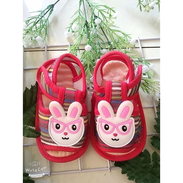 Giày tập đi đế vải chống trượt cho bé từ 5_12 tháng