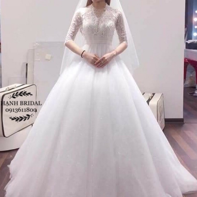 Váy trắng cao cấp