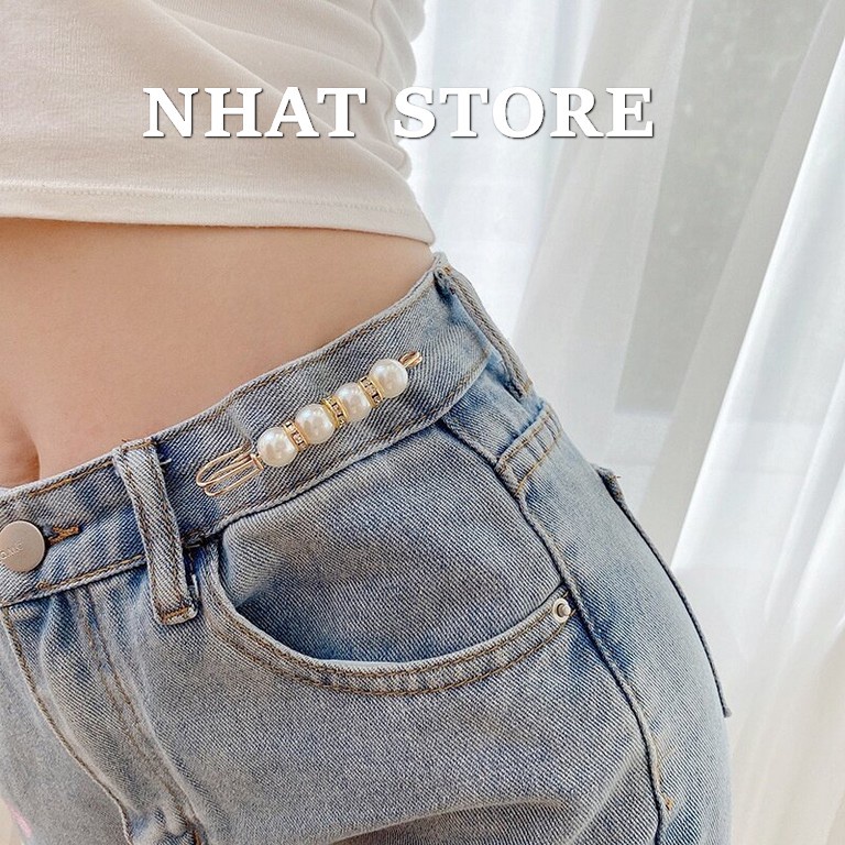 Ghim cài quần áo thời trang, brooch điều chỉnh áo váy Nhat Store