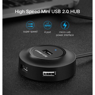 [FREESHIP 99K]_Bộ chia 4 cổng USB 2.0 Ugreen 20277