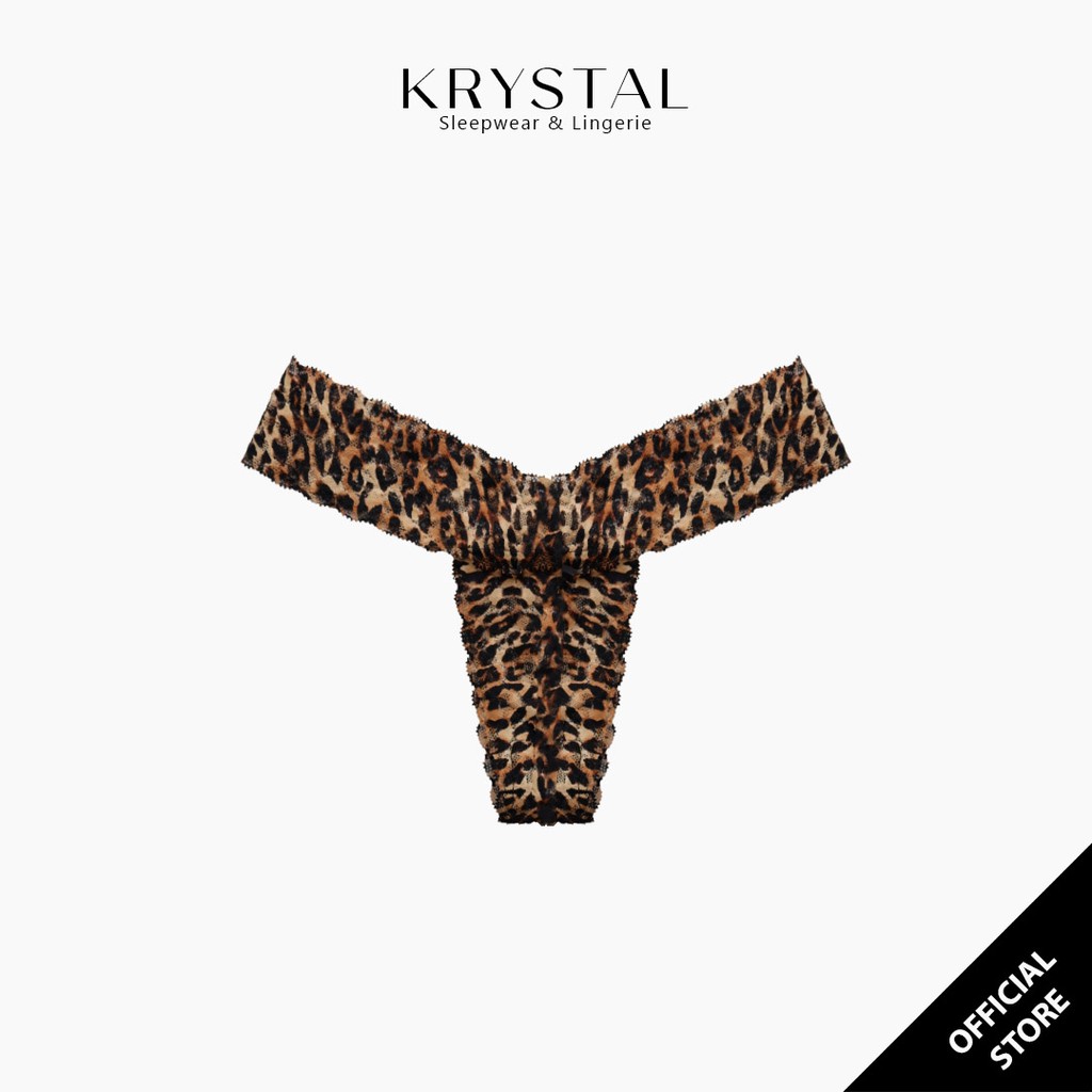 Quần lót ren lọt khe chữ T sexy gợi cảm màu trơn KRYSTAL KQT01 | BigBuy360 - bigbuy360.vn