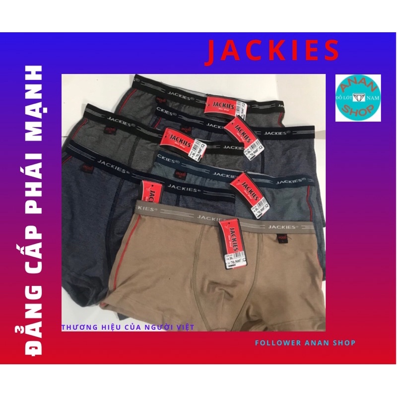 Quần lót nam cao cấp chính hãng Jackies mã jk306 dạng đùi boxer