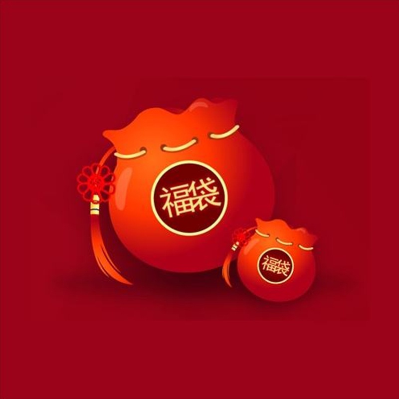 Túi Đựng Quà Tặng Năm Mới Hình Chú Hổ Đáng Yêu