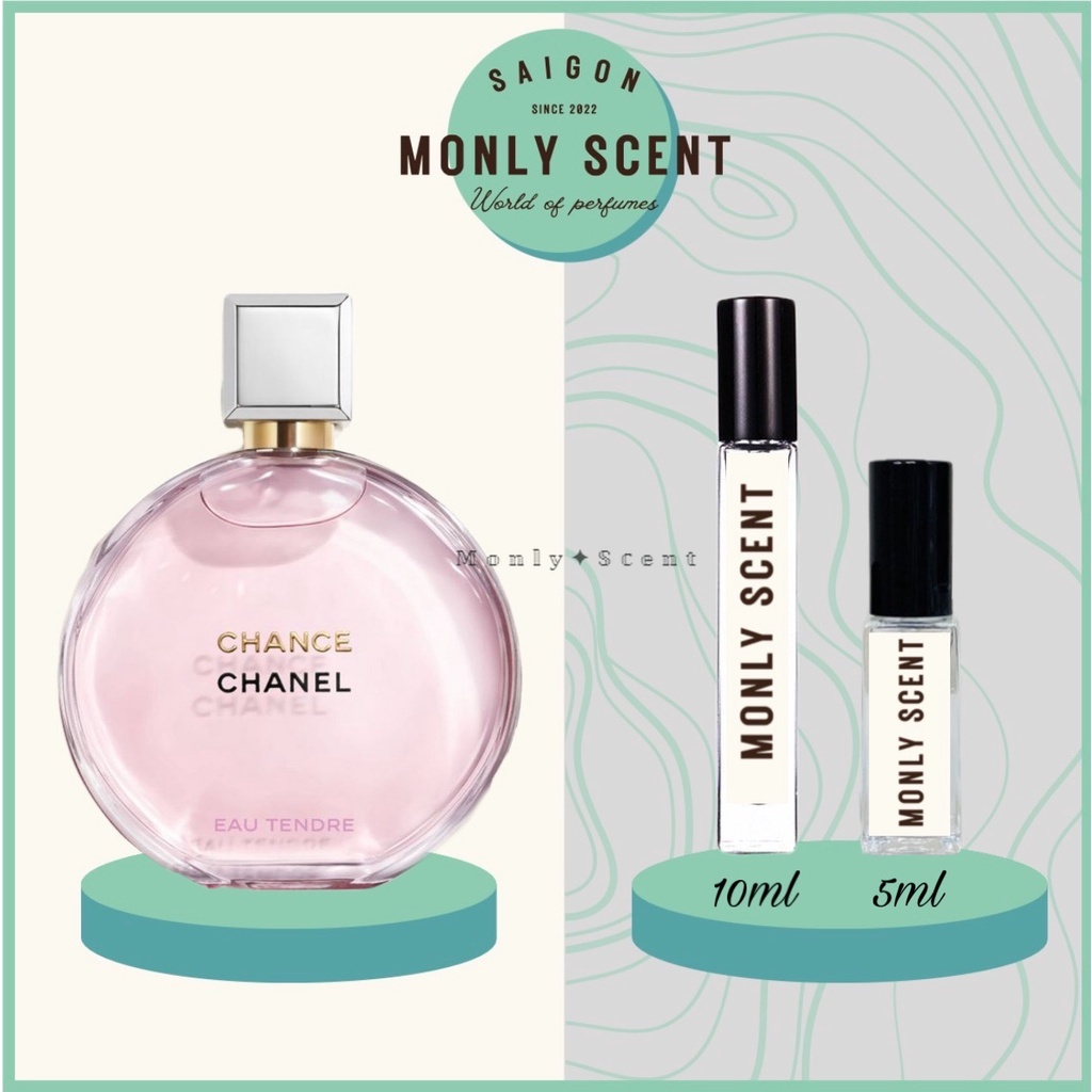 ✦ Nước hoa dùng thử 𝐂.𝐇.𝐀𝐍𝐄𝐋 Chance Tendre EDP - 𝐌𝐨𝐧𝐥𝐲_𝐬𝐜𝐞𝐧𝐭™ ✦