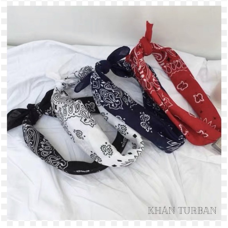 Khăn bandana nhiều mẫu cá tính - Khăn turban