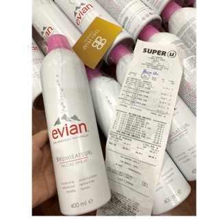 Xịt khoáng Evian 400ml