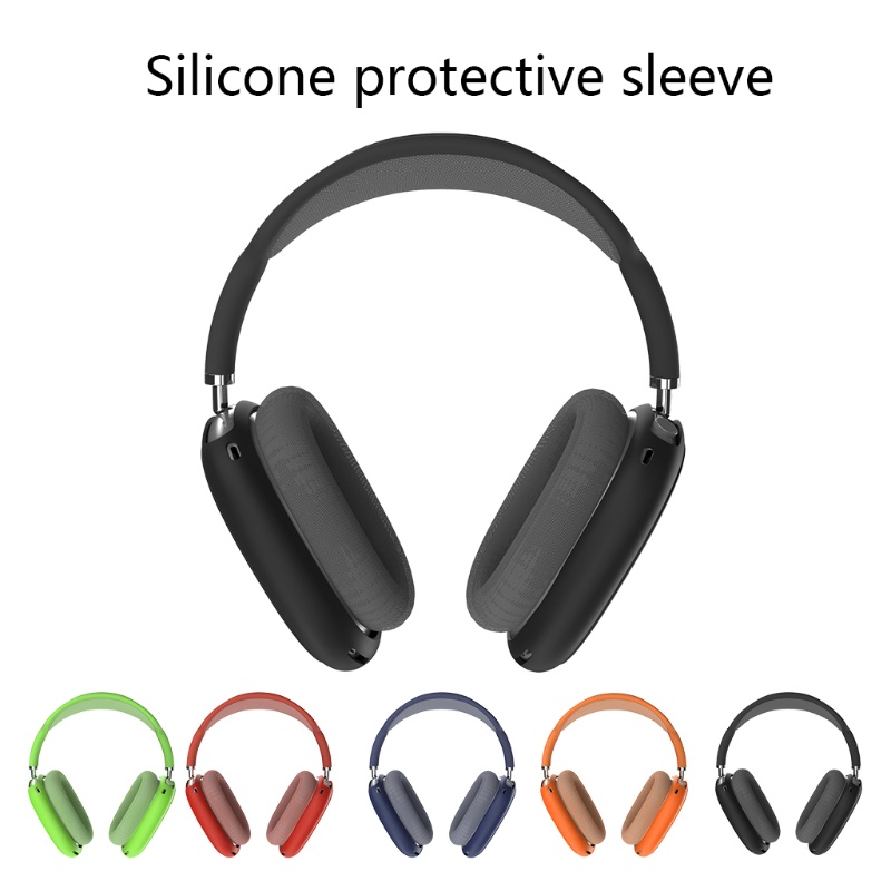 Vỏ Bảo Vệ Hộp Sạc Tai Nghe Không Dây Bluetooth Bằng Silicon Màu Trơn In Họa Tiết BT Thời Trang Cho Max