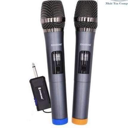 [Mã ELHACE giảm 4% đơn 300K] Bộ 2 Micro Bluetooth Karaoke Zansong V19