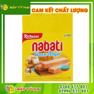 Bánh xốp nhân kem phô mai Nabati hộp 320gr