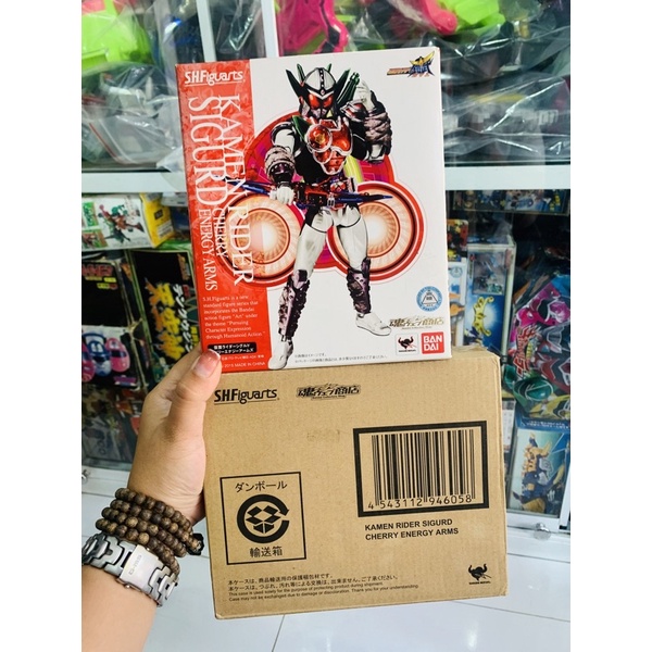 Đồ chơi siêu nhân Mô hình SHF KAMEN RIDER GAIM SIGURD CHERRY ENERGY ARM
