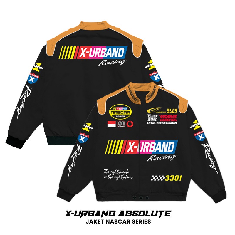 Áo Khoác Đua Xe Nascar Cao Cấp Cho Nam Nữ
