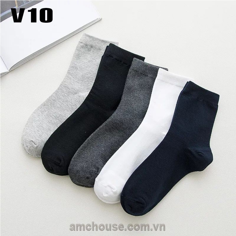 Combo 10 đôi tất nam, vớ nam nhiều mẫu