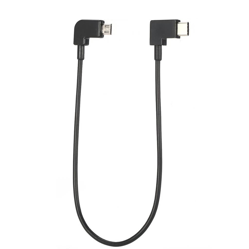 Cáp dữ liệu chuyển đổi Micro USB sang Type-C cho điện thoại và đầu điều khiển DJI Spark Mavic
