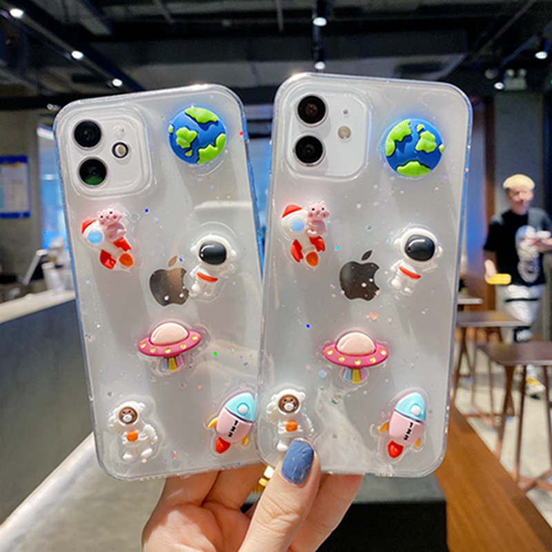 Ốp Điện Thoại In Hình Phi Hành Gia Độc Đáo Cho Iphone 12 12promax 11 11pro Max X Xr Xs Max Xr 8 7 Plus 6 6s Plus | BigBuy360 - bigbuy360.vn