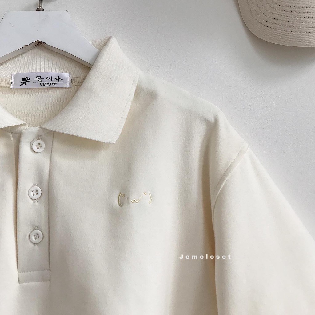 Áo Croptop Polo Nữ JEMCLOSET Croptop Form Rộng PYNY Thỏa Mái Nhiều Màu Siêu Cá Tính Mix Đồ Dễ Dàng 10103