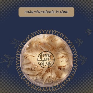 CHÂN YẾN THÔ Loại 1 (ít lông) HOÀNG GIA YẾN VIỆT chính chủ nhà nuôi tại NHA TRANG [ Tặng kèm Nhíp + Đường Phèn + Táo Đỏ]