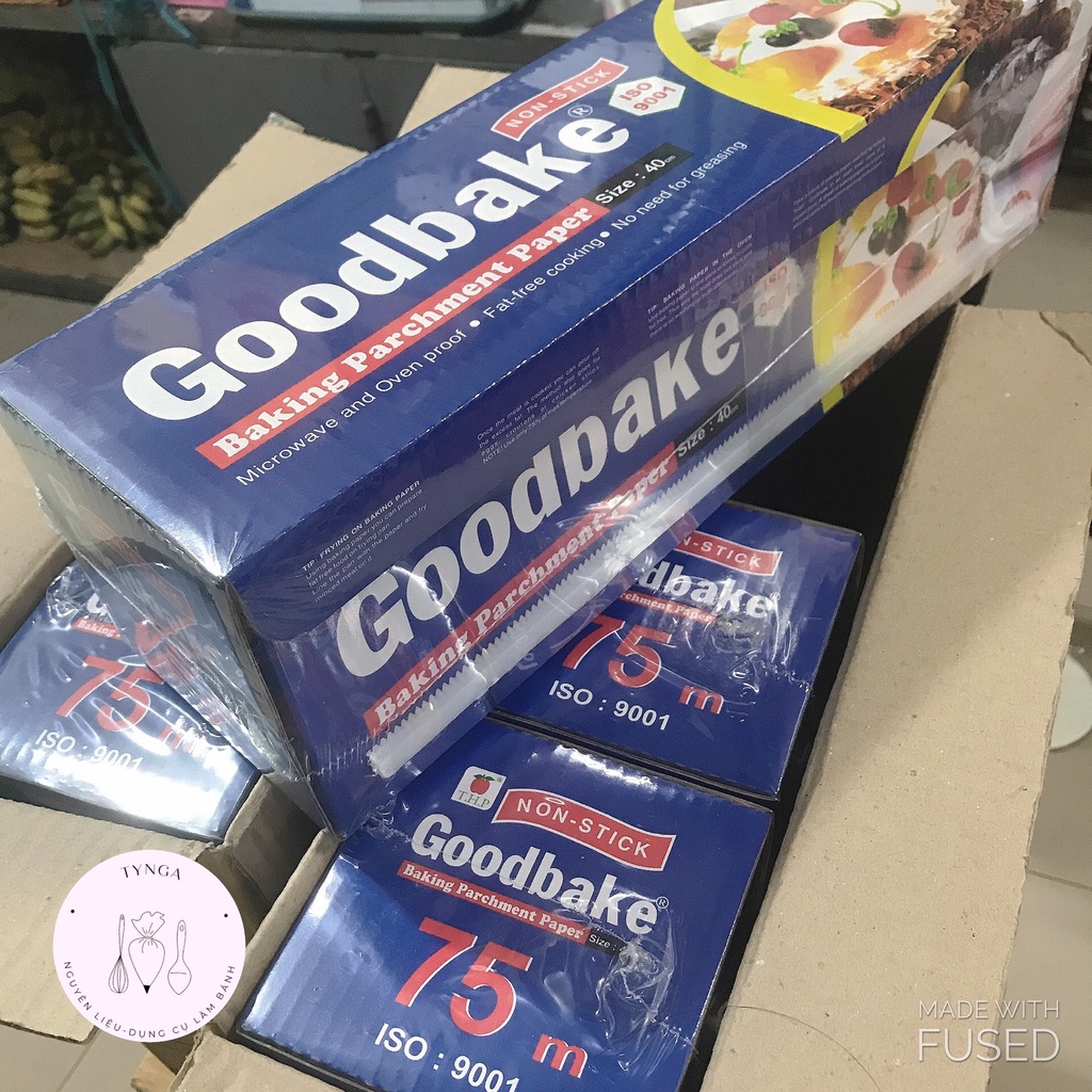 Giấy Nến Lót Nướng Bánh GoodBake THP Baking Paper