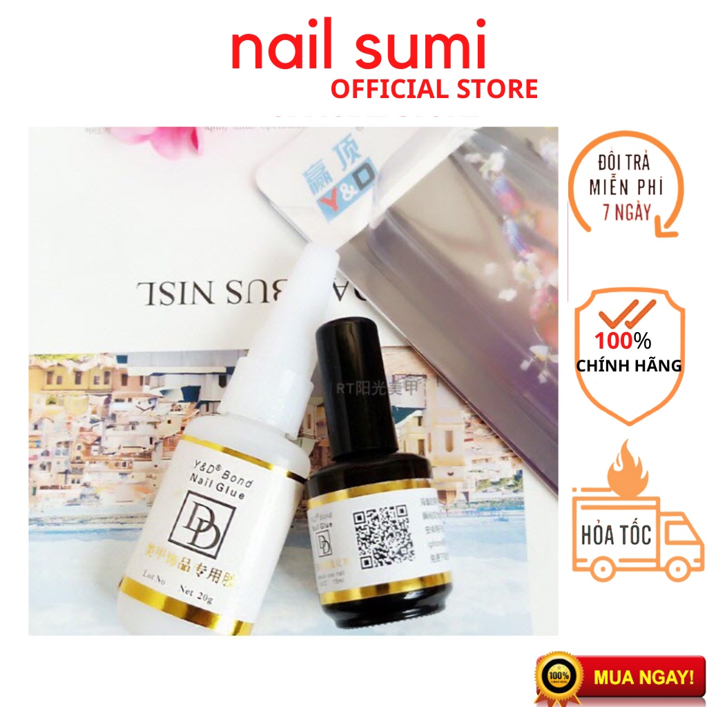 Keo bê tông Y&D cao cấp, Keo dán móng, gắn phụ kiện nail siêu chắc