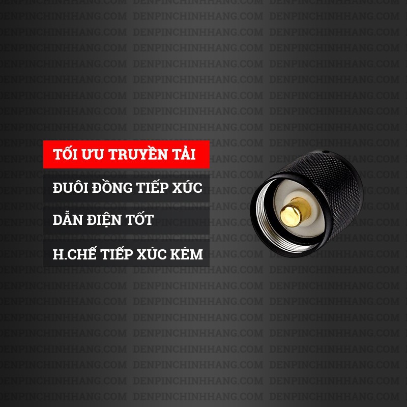 Đèn pin siêu sáng XML T6 - 5 chế độ - Tặng đầy đủ phụ kiện