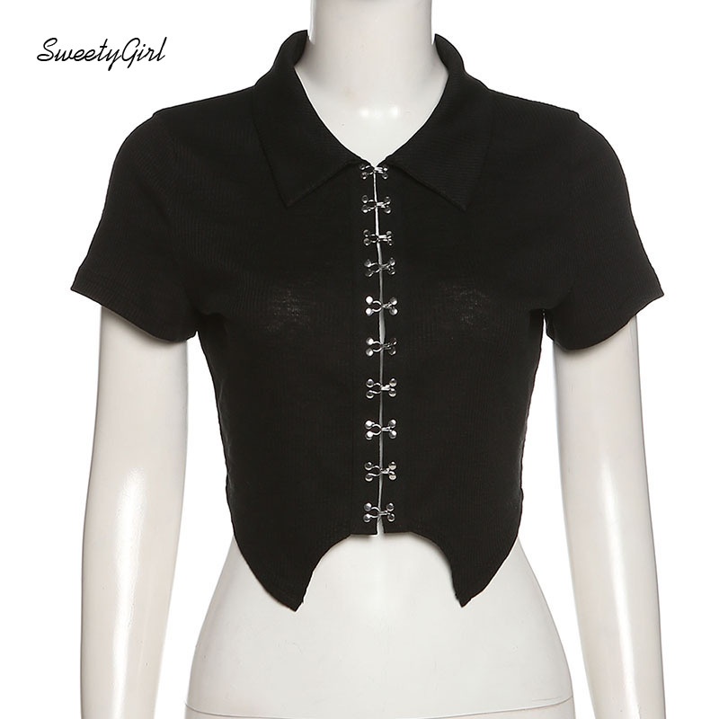 Áo Sơ Mi Tay Ngắn Cổ Bẻ Cài Nút Dáng Ôm Màu Trơn Thời Trang Dành Cho Nữ 2022