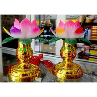cặp đèn sen-đèn thờ cắm điện