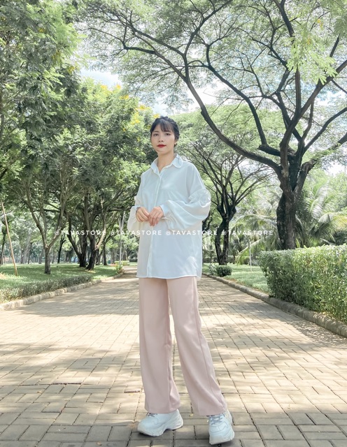 Quần Culottes nút XCS